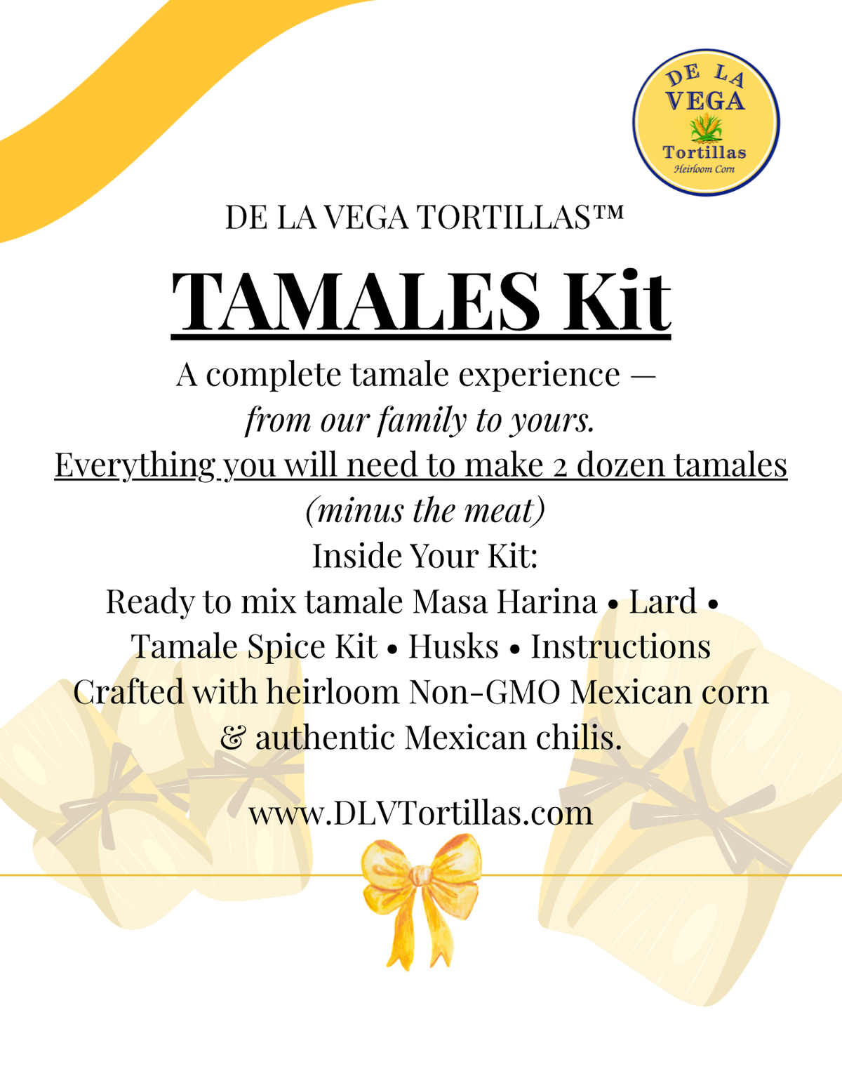 Tamale Kit Gift Box (wholesale)