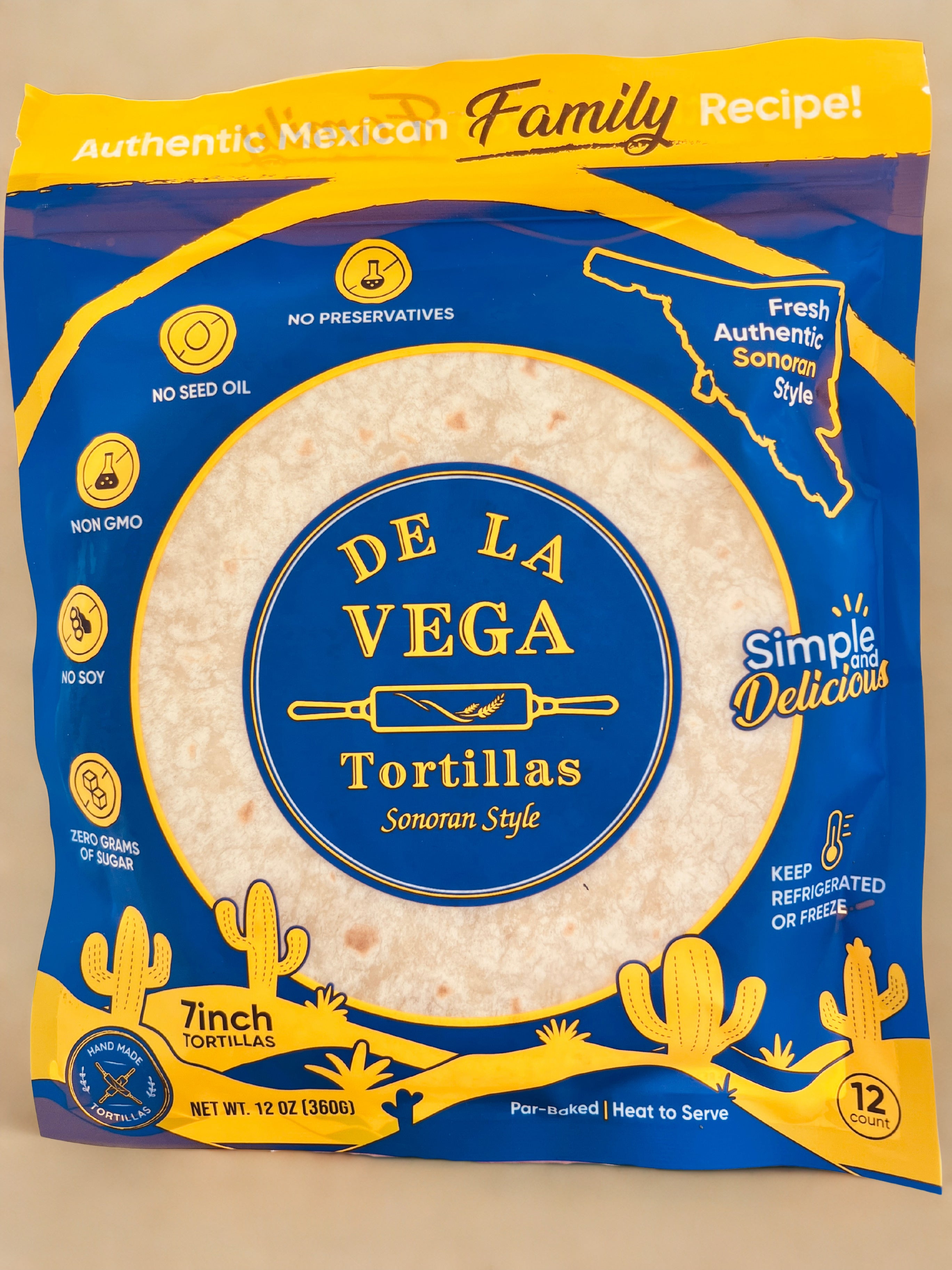 Fresh Flour Tortillas - 6 inch Taco Size