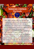 Sonoran Chicken Marinade