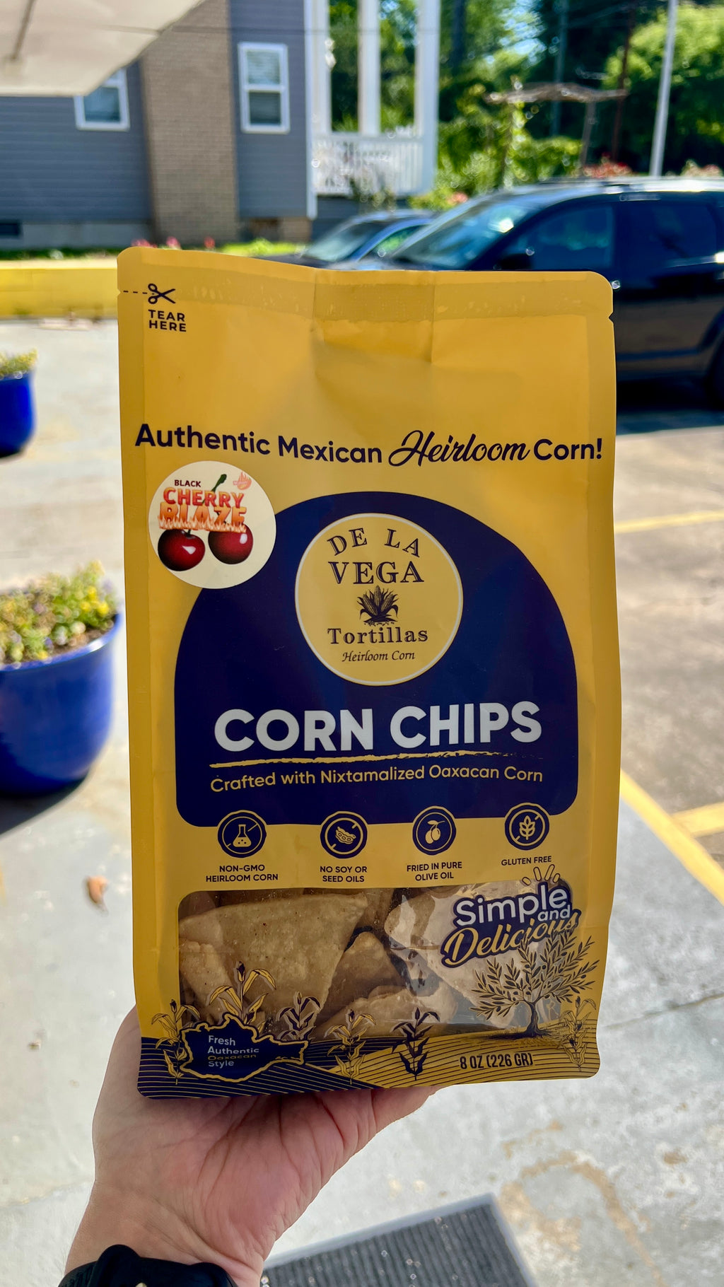 Heirloom Corn Tortilla Chips (one time purchase)