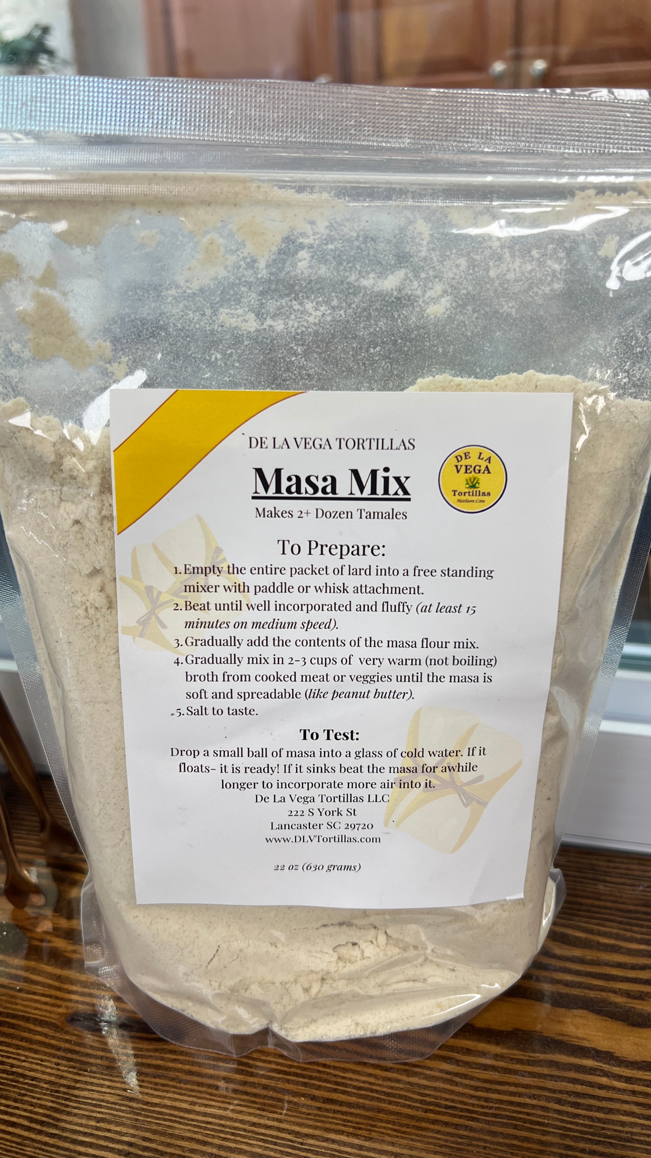 Tamale Corn Masa Dry Mix